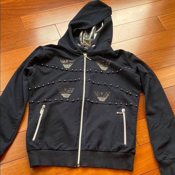 Emporio Armani Tops - Emporio Armani Ladies fully zip up size small